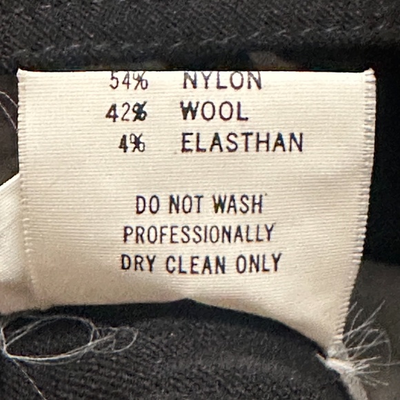 BOGNER Women’s 8 Black Ski Pants Vintage Boot Cut Wool Blend Soft Shell Luxury - Picture 11 of 12